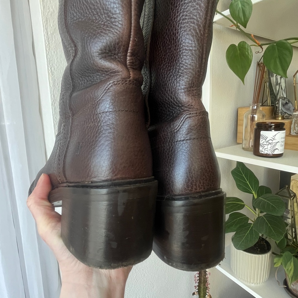 Frye Kate riding boots 7.5 brown - Picture 10 of 10